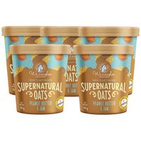 Wazoogles Supernatural Oats Pot - Peanut Butter & Jam x 5